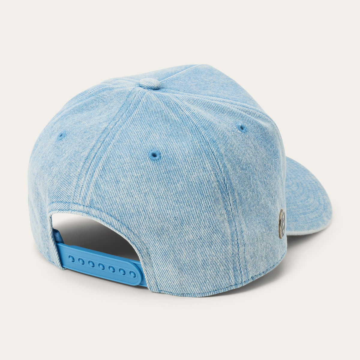 Buffalo Patch Trucker Hat Light Denim - Stetson