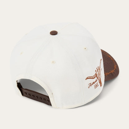 Landscape Trucker Hat Off White / Brown - Stetson