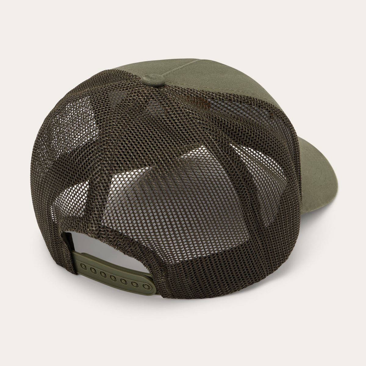 Rodeo Patch Trucker Cap Olive - Stetson