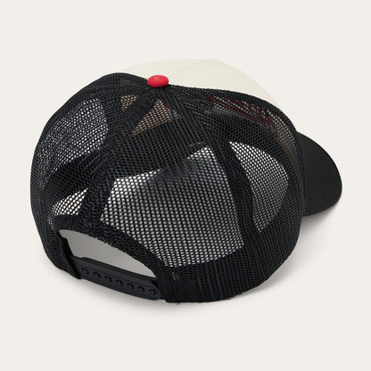 Rodeo Patch Trucker Cap Off White / Black - Stetson