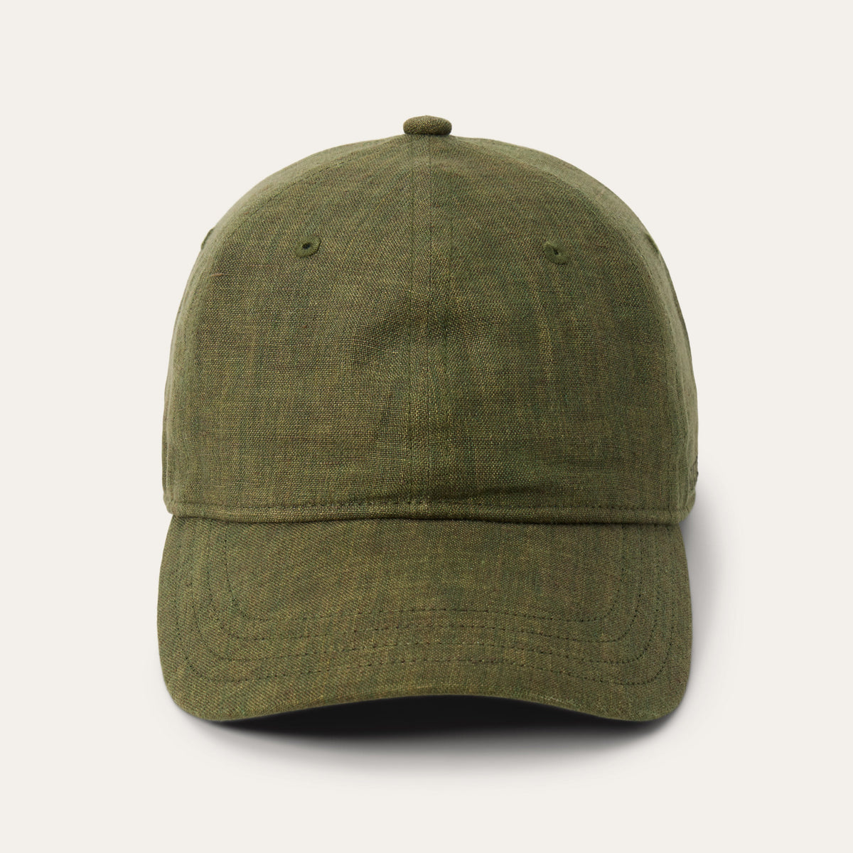 Linen Baseball Cap Olive - Stetson