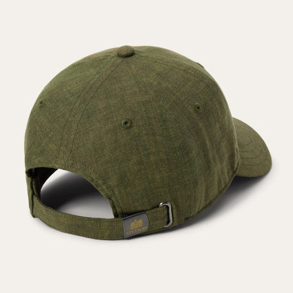 Linen Baseball Cap Olive - Stetson