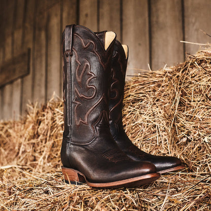 Carlisle Western Boots Distressed Brown - Stetson