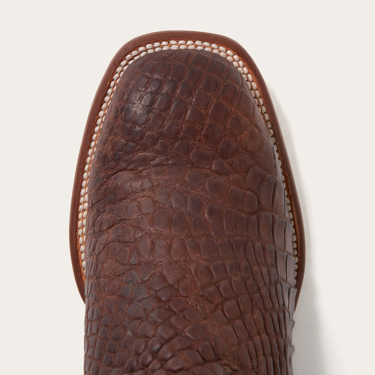 Big Horn Tobacco Alligator Cowboy Boot Brown - Stetson