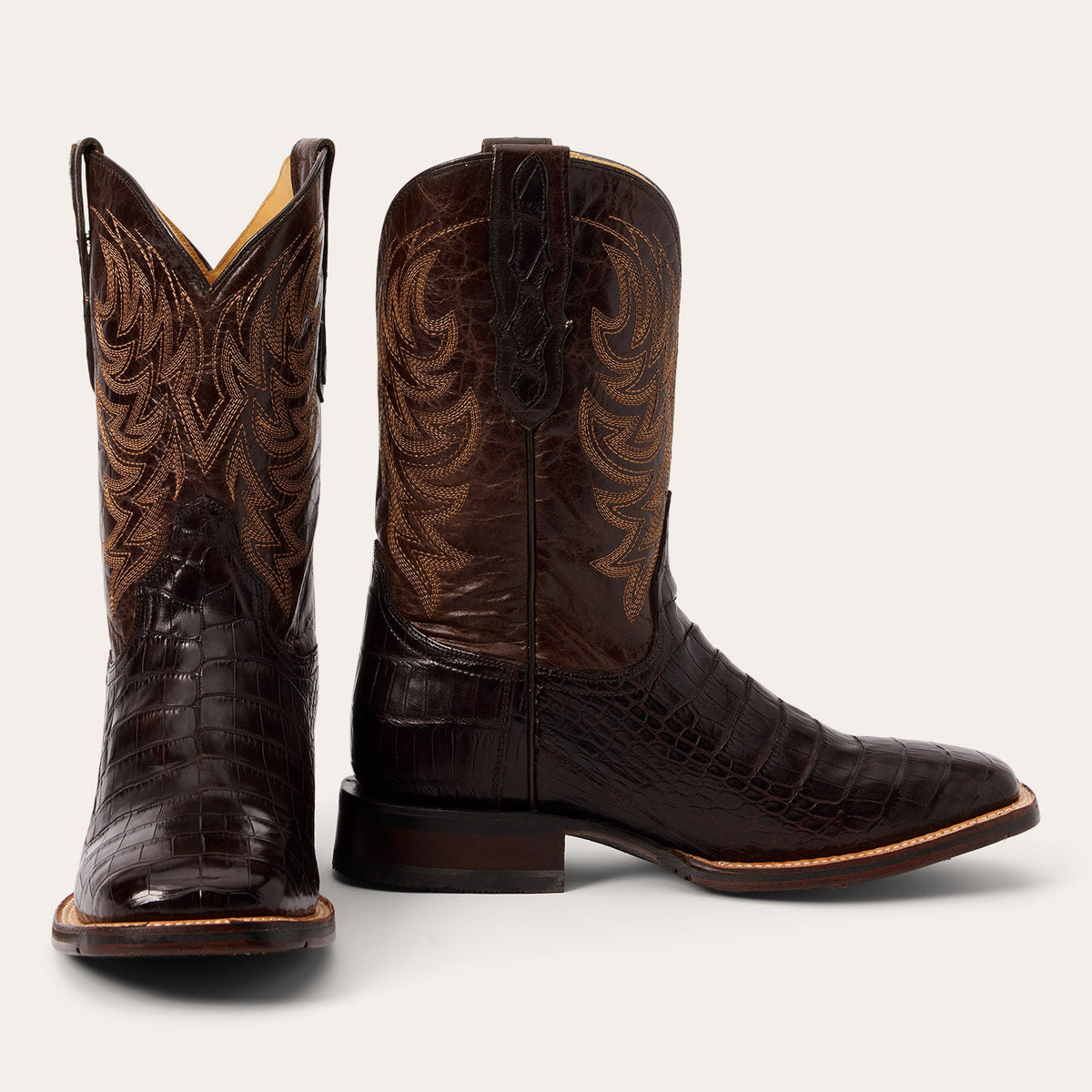 Aces Alligator Boots Brown - Stetson