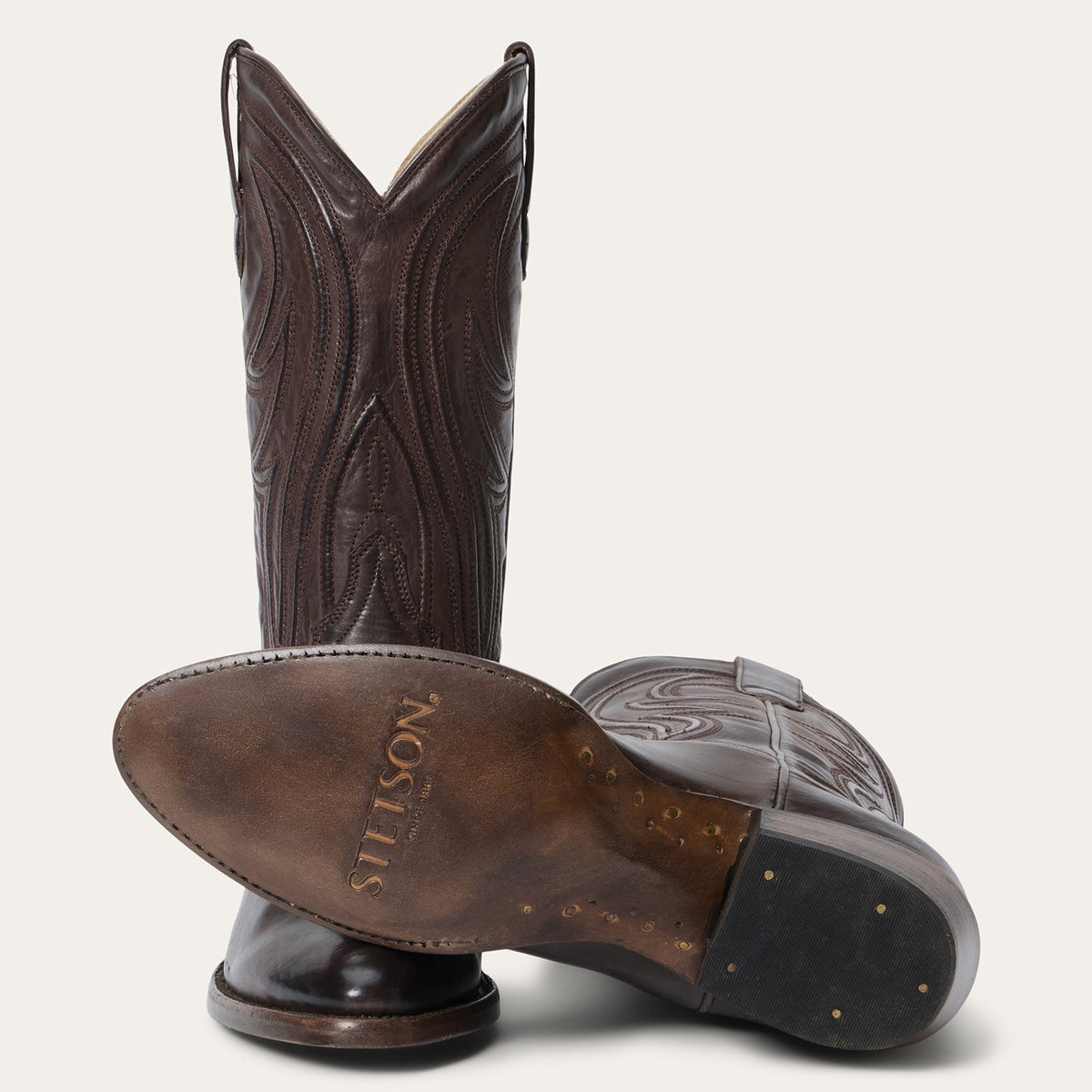 Nora Boots Chocolate - Stetson