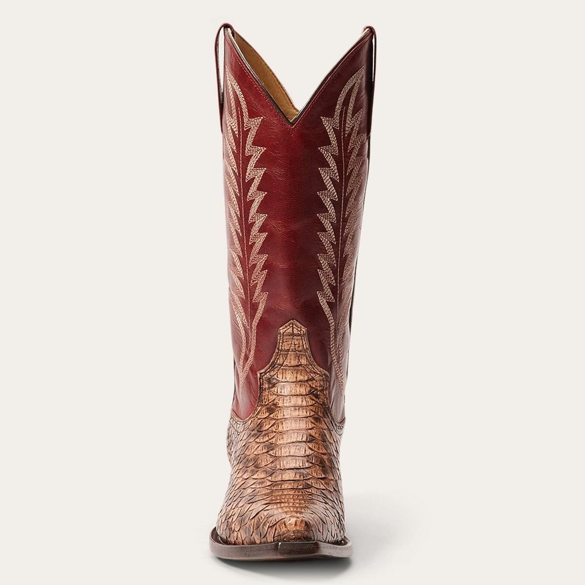 Ember Python Snip Toe Boot Red - Stetson