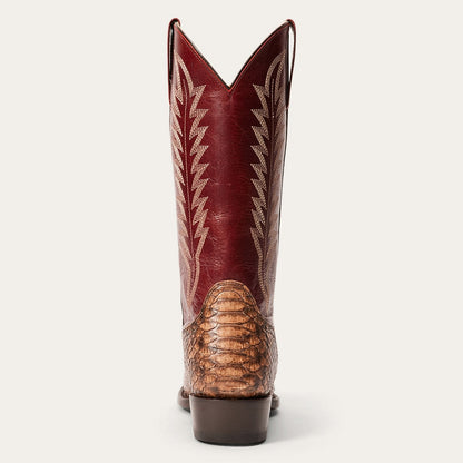 Ember Python Snip Toe Boot Red - Stetson