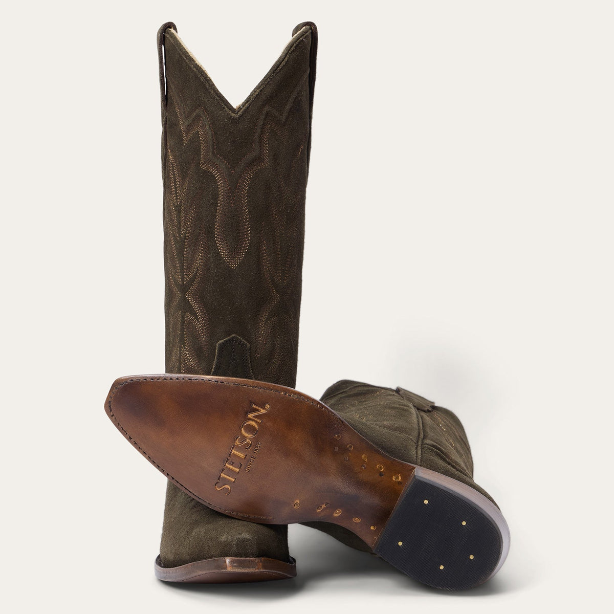 Casey Boots Olive - Stetson