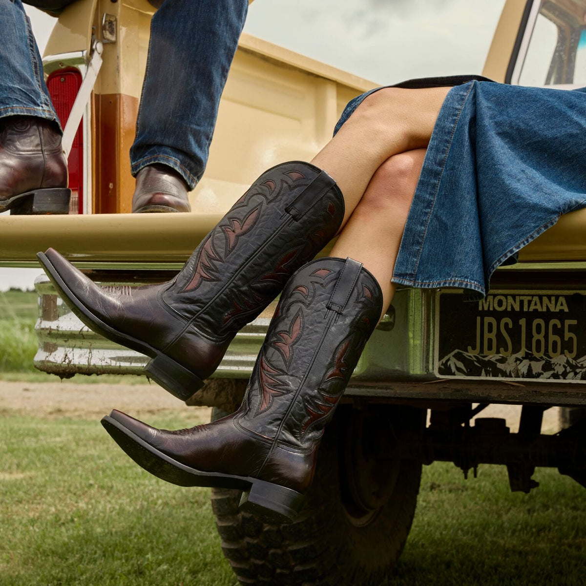 Georgia Boots Black Cherry - Stetson
