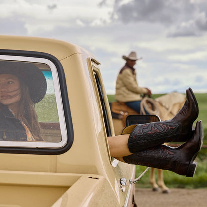Georgia Boots Black Cherry - Stetson