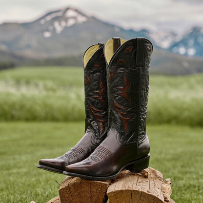 Georgia Boots Black Cherry - Stetson