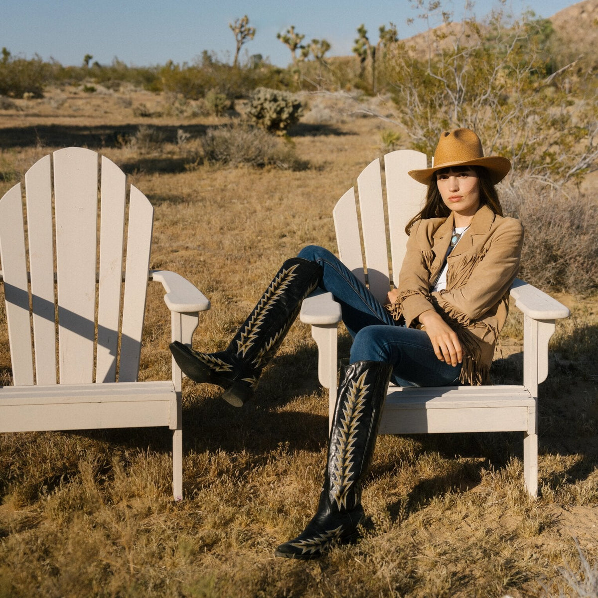 Sarah Boots Black - Stetson
