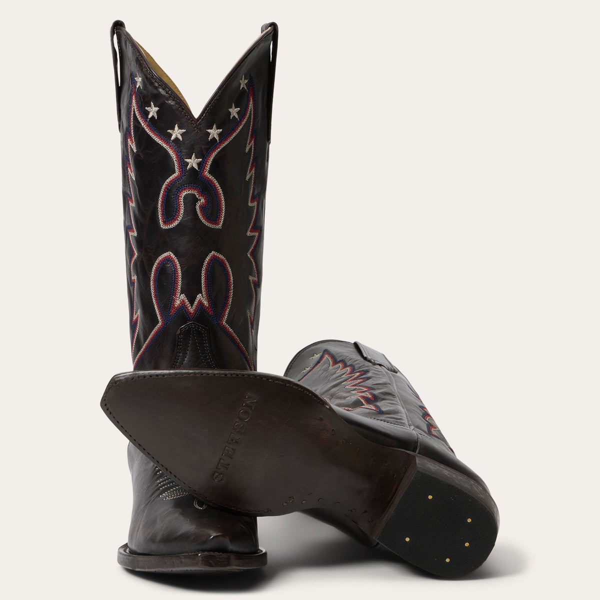 Reagan Boots Brown - Stetson