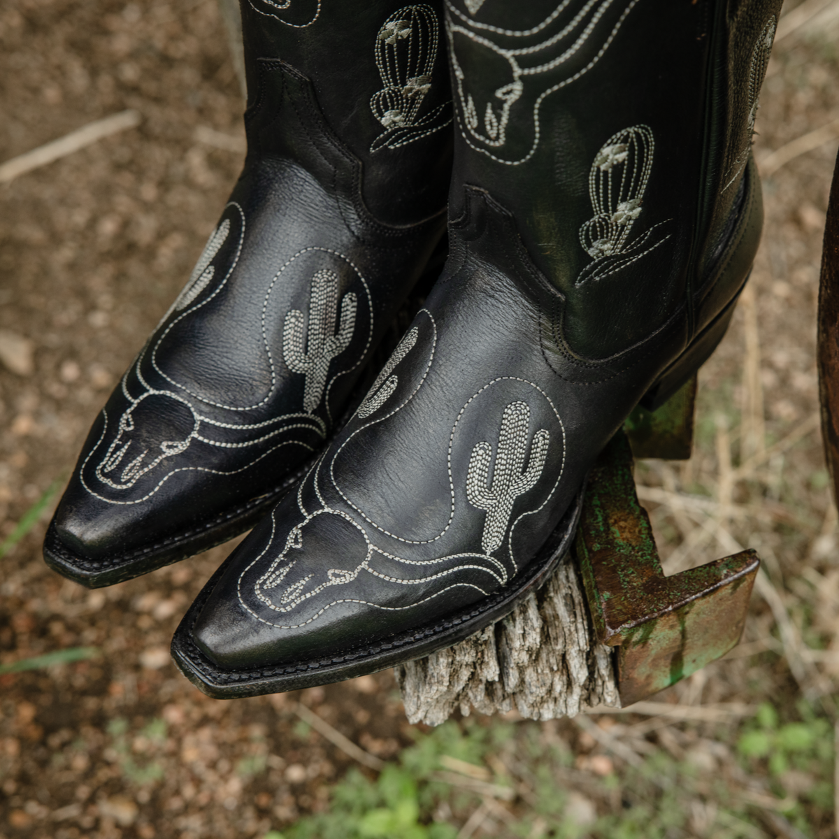 Sedona Snip Boots Black - Stetson