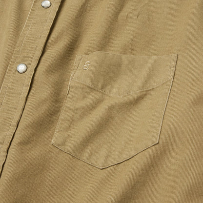 Baby Corduroy Western Shirt Tan - Stetson