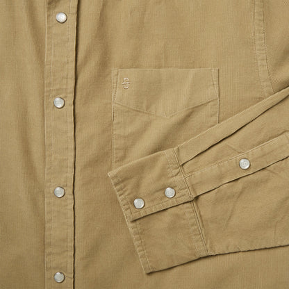 Baby Corduroy Western Shirt Tan - Stetson