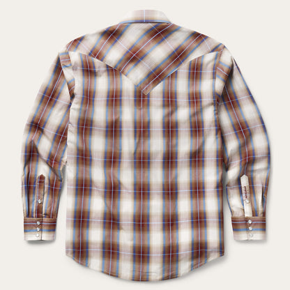 Forever Plaid Western Shirt Red - Stetson