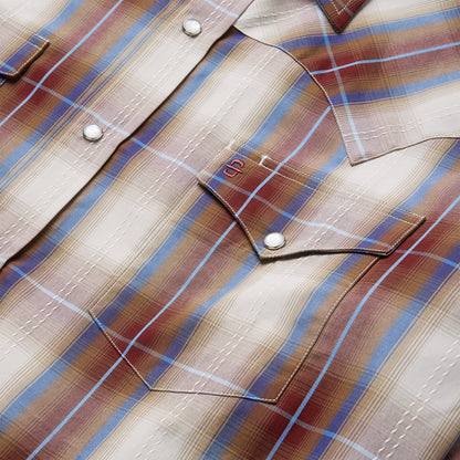Forever Plaid Western Shirt Red - Stetson