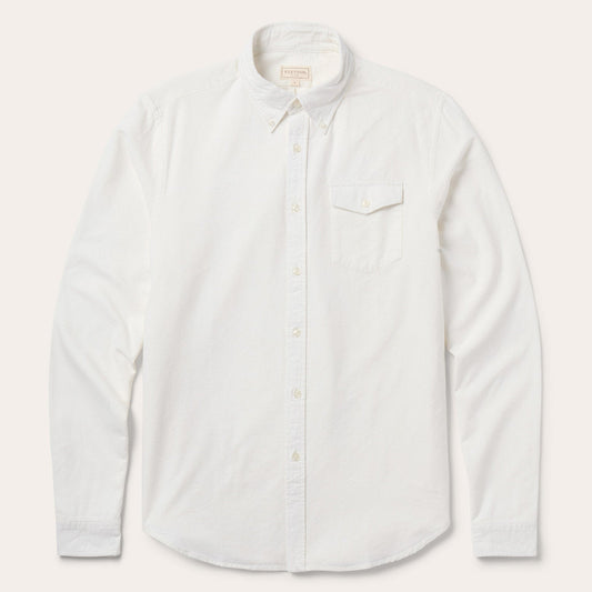 Oxford Button-Down Shirt White - Stetson
