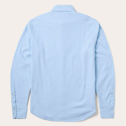 Pinpoint Oxford Shirt Blue - Stetson