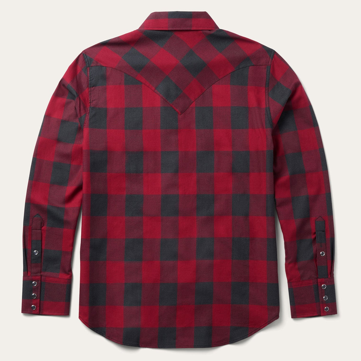 Buffalo Plaid Western Shirt Red - Stetson