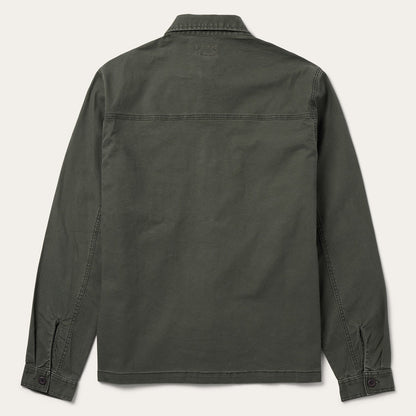 Stretch Canvas Jac-Shirt Green - Stetson