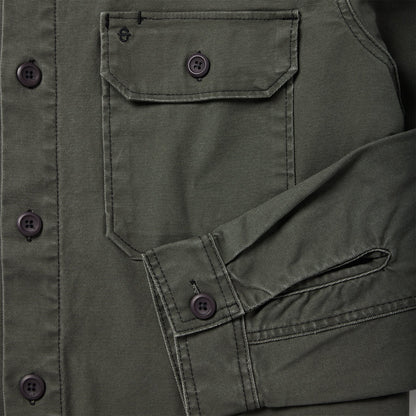 Stretch Canvas Jac-Shirt Green - Stetson