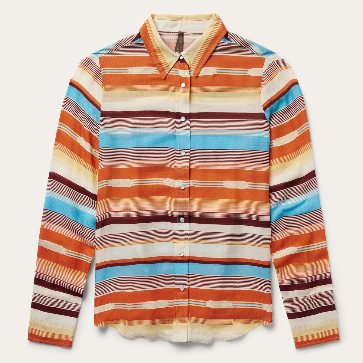 Sunset Serape Print Western Shirt Multi - Stetson