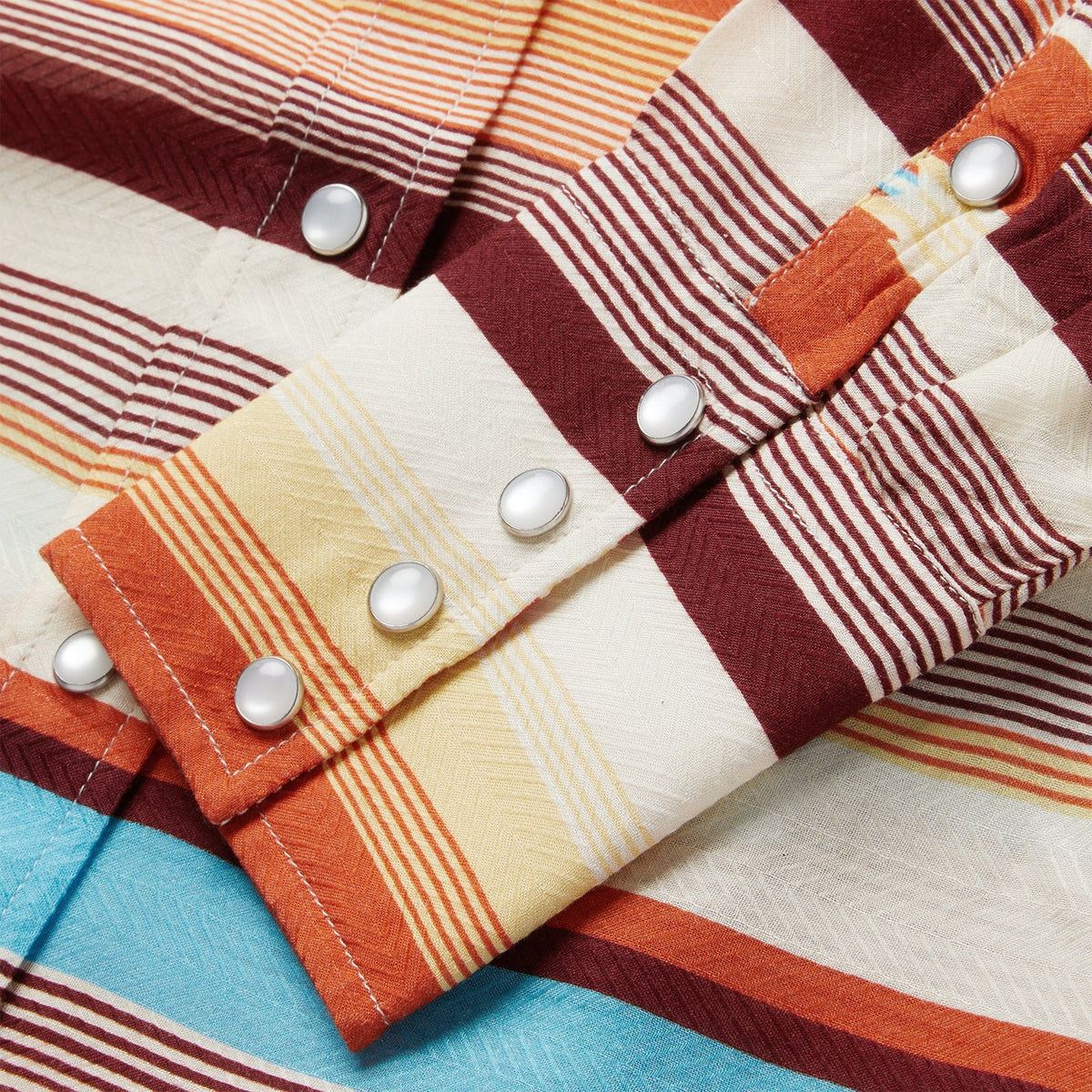 Sunset Serape Print Western Shirt Multi - Stetson