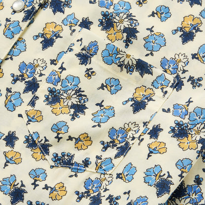Field Flowers Print Shirt Yellow - Stetson