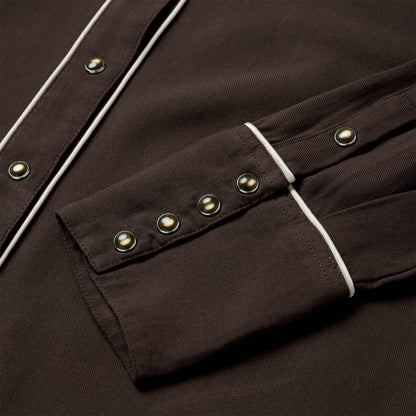 Embroidered Western Shirt Brown - Stetson