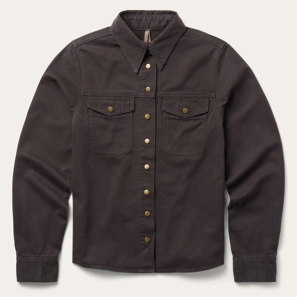 Desert Scene Embroidered Western Shirt Brown - Stetson