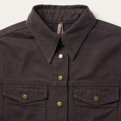 Desert Scene Embroidered Western Shirt Brown - Stetson