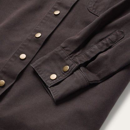 Desert Scene Embroidered Western Shirt Brown - Stetson