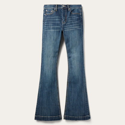 921 High-Rise Flare Jeans Medium Dark Blue - Stetson