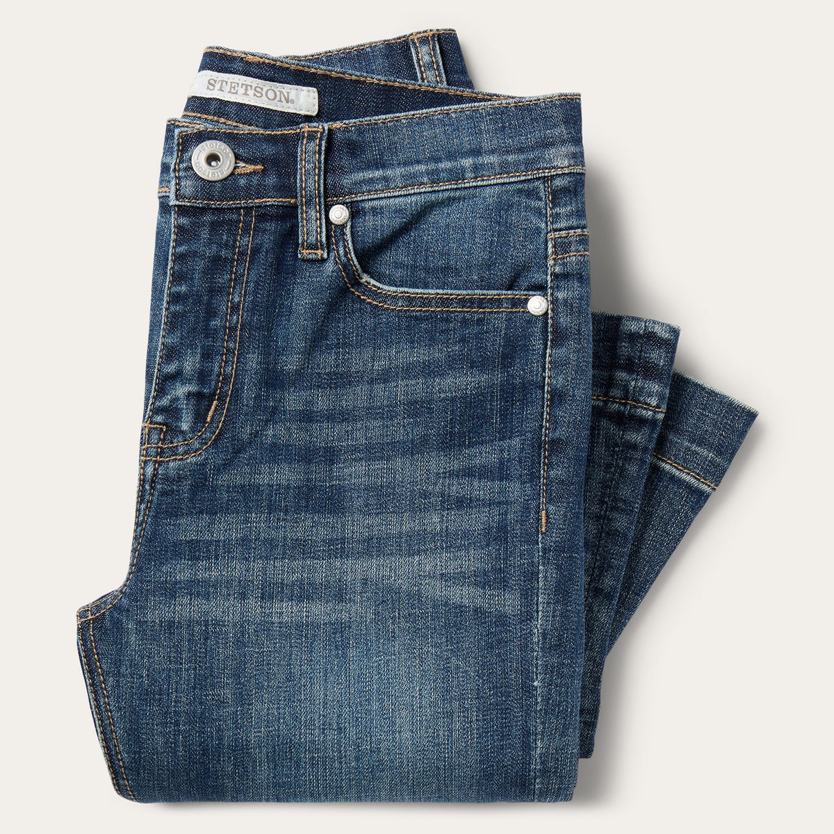 921 High-Rise Flare Jeans Medium Dark Blue - Stetson