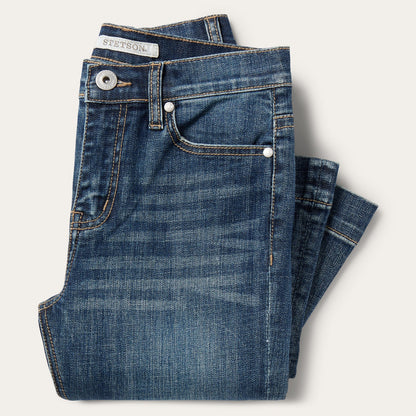 921 High-Rise Flare Jeans Medium Dark Blue - Stetson