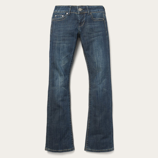 818 Slim Fit Bootcut Jeans Dark Blue - Stetson