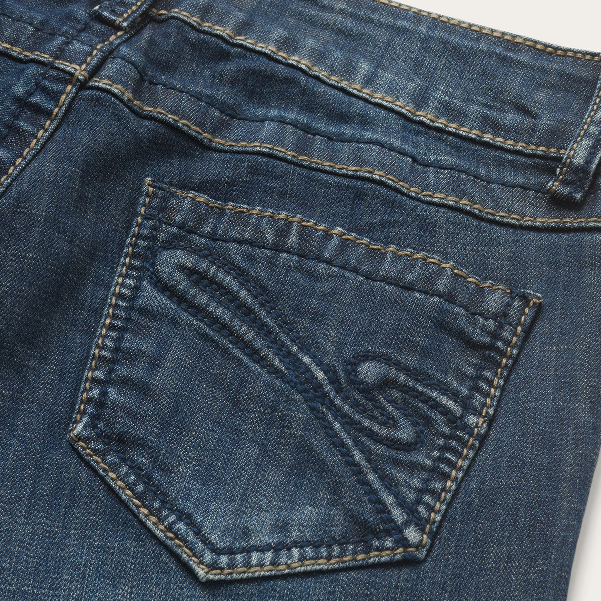 818 Slim Fit Bootcut Jeans Dark Blue - Stetson
