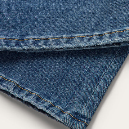 915 High-Rise Straight Fit Jeans Blue Medium Wash - Stetson