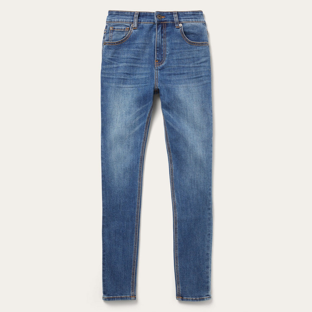 902 High-Waist Slim Fit Jeans Blue - Stetson