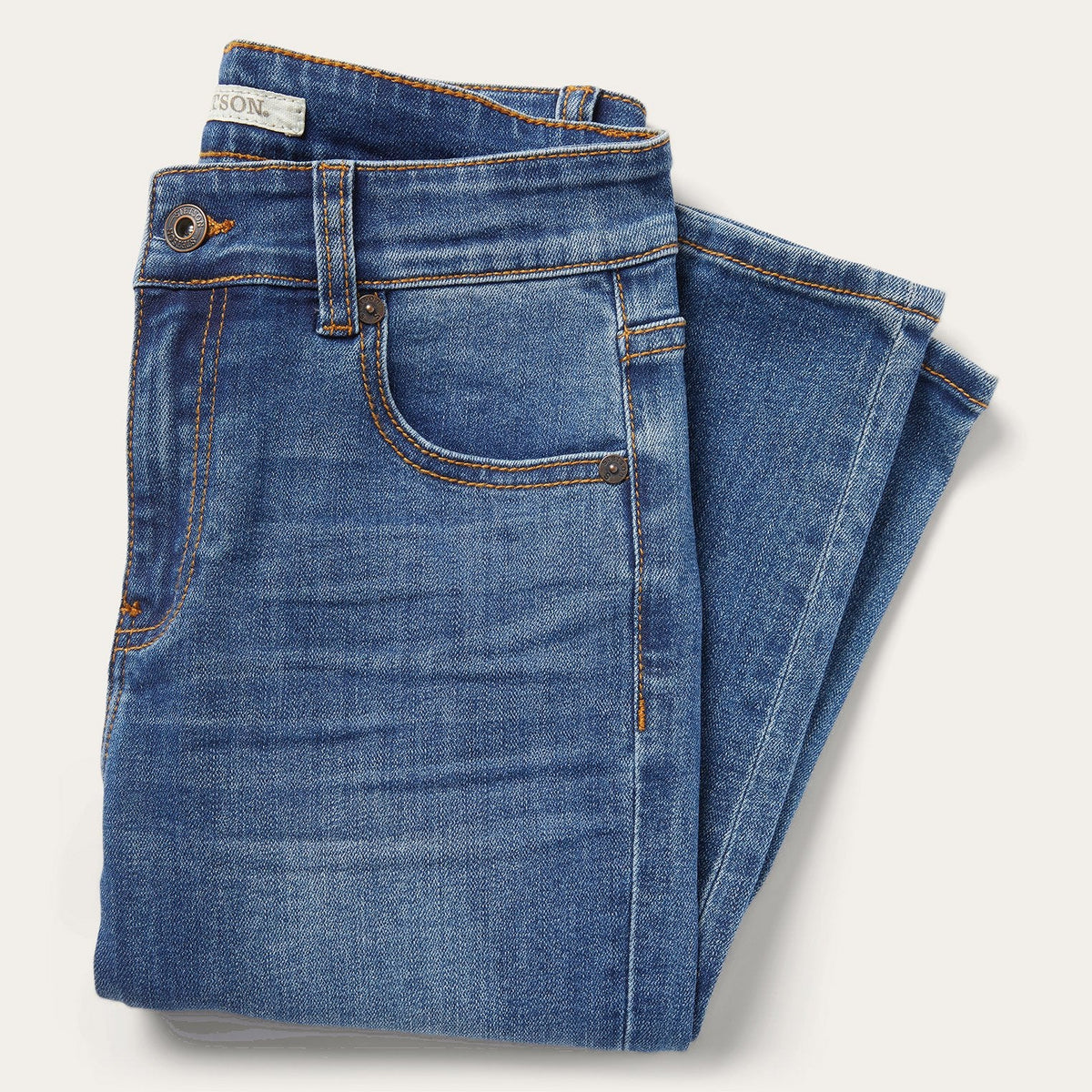 902 High-Waist Slim Fit Jeans Blue - Stetson