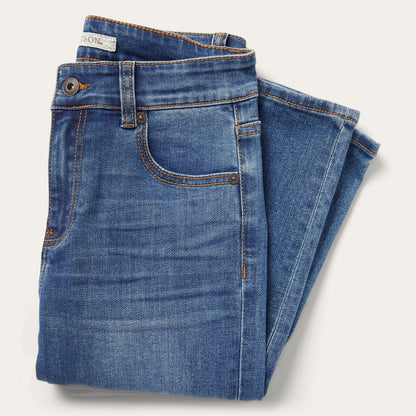 902 High-Waist Slim Fit Jeans Blue - Stetson