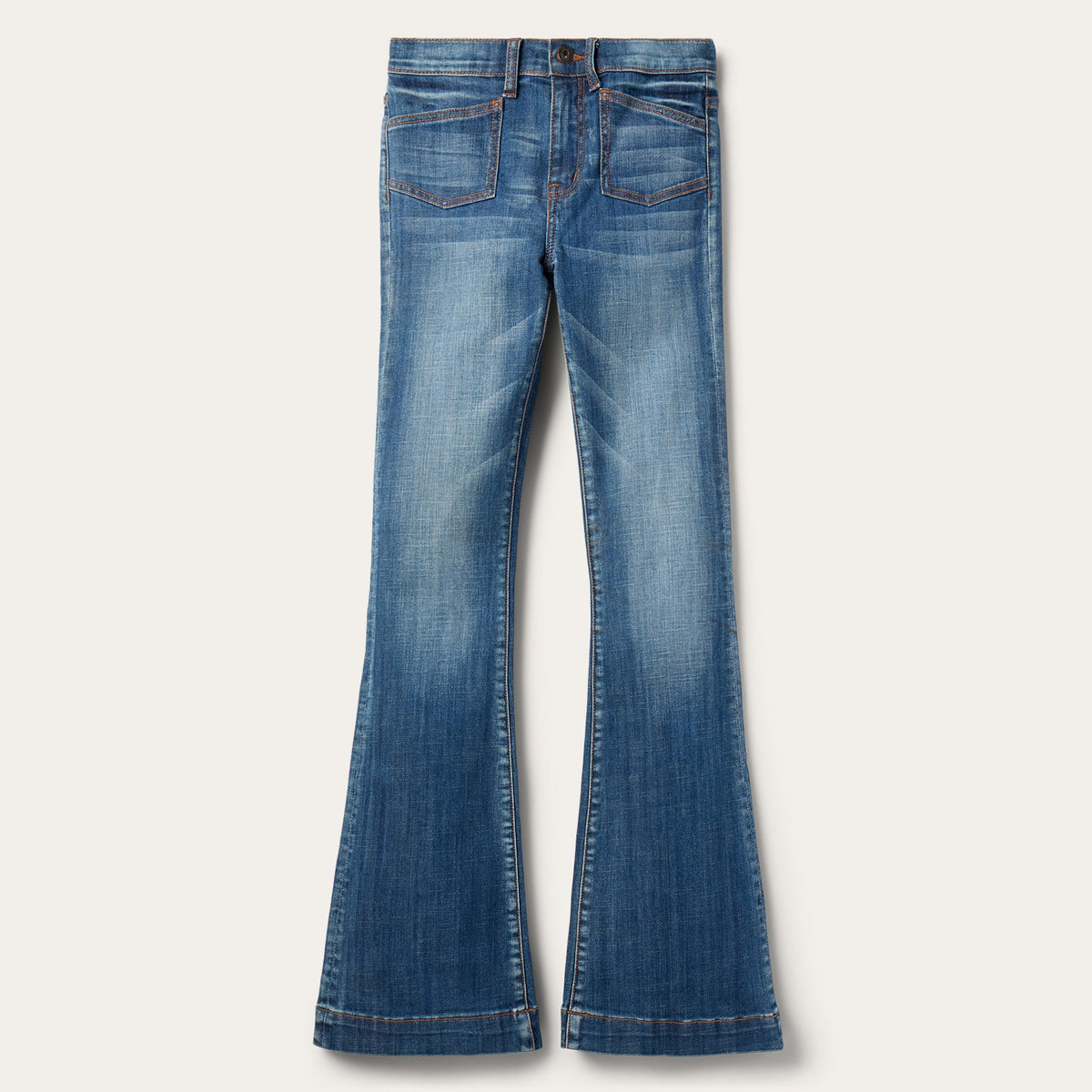 921 High-Rise Flare Jeans Medium Blue - Stetson
