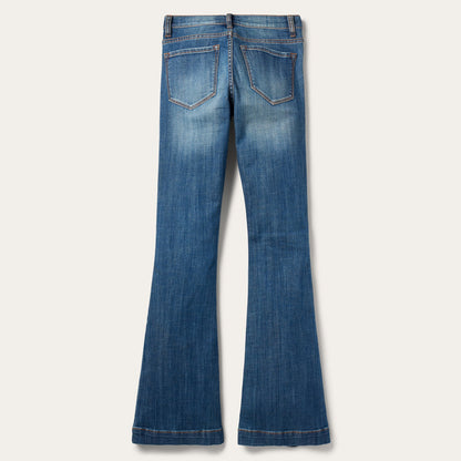 921 High-Rise Flare Jeans Medium Blue - Stetson