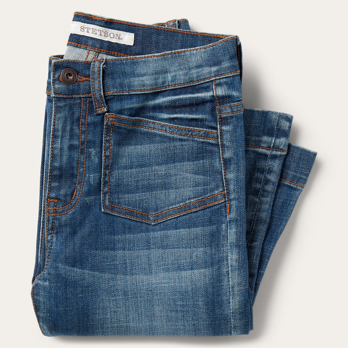 921 High-Rise Flare Jeans Medium Blue - Stetson