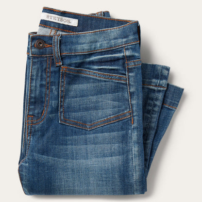 921 High-Rise Flare Jeans Medium Blue - Stetson