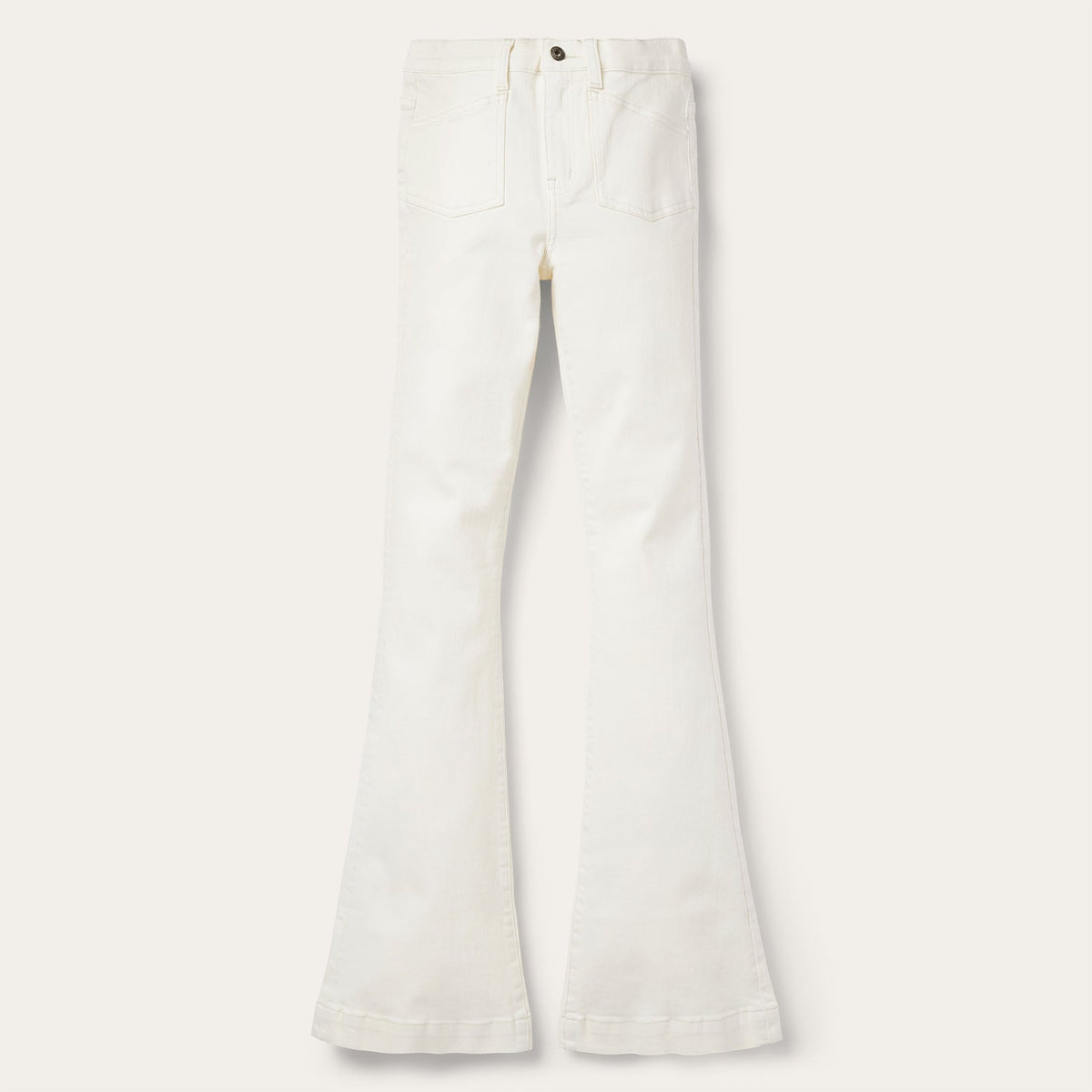 921 High-Rise Flare Jeans White - Stetson