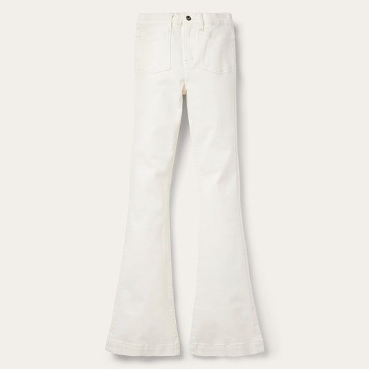 921 High-Rise Flare Jeans White - Stetson